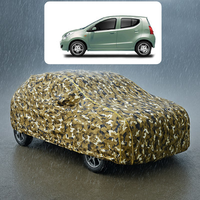 CODOKI Car Cover For Maruti A-Star VXI (With Mirror Pockets)(Yellow)