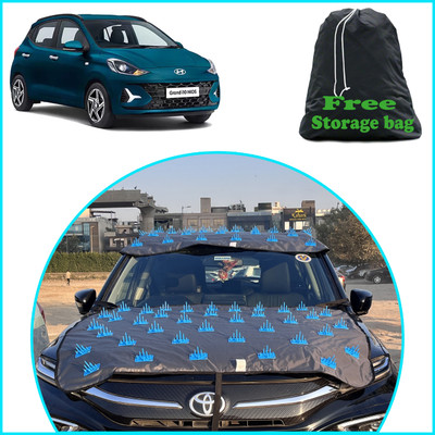 FAMEXON Car Cover For Jeep Compass (Without Mirror Pockets)(Grey)