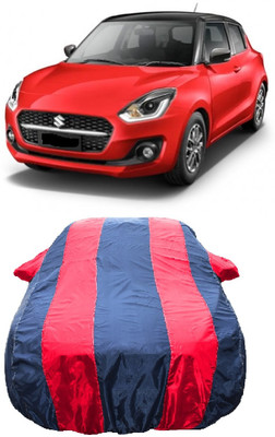 Wegather Car Cover For Maruti Suzuki Swift AMT ZXI (With Mirror Pockets)(Red)
