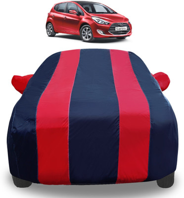 Amanzo Car Cover For Hyundai Santro Embera (With Mirror Pockets)(Red)