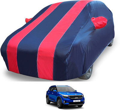 Euro Care Car Cover For Kia SELTOS (With Mirror Pockets)(Red)