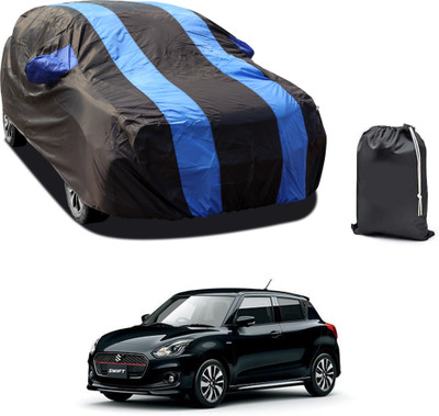 PAGORA Car Cover For Maruti Suzuki Swift Hybrid (With Mirror Pockets)(Blue)