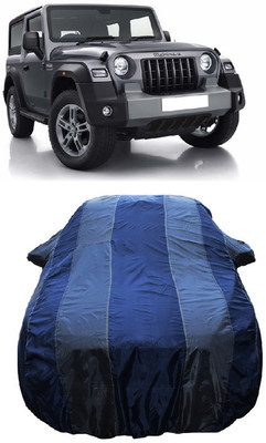 Wegather Car Cover For Mahindra Thar Facelift (With Mirror Pockets)(Grey)