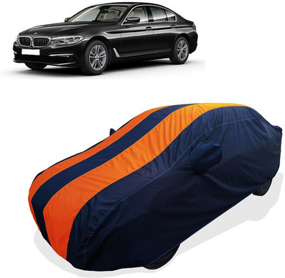 Coxtor Car Cover For BMW 5 Series E60 520D (With Mirror Pockets)(Orange)