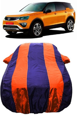 Wegather Car Cover For Tata Q502 (With Mirror Pockets)(Orange)