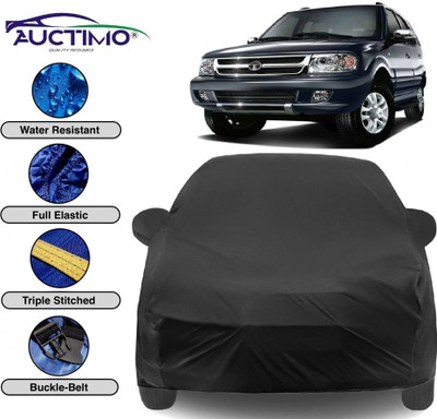 AUCTIMO Car Cover For Tata Safari Dicor (With Mirror Pockets)(Multicolor)