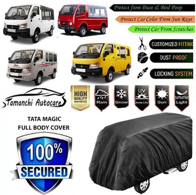 Tamanchi Autocare Car Cover For Tata Universal For Car(Black)