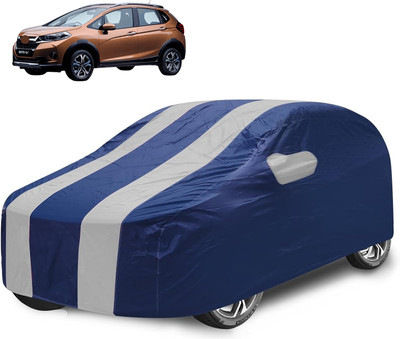 Caronix Car Cover For Honda WR-V (With Mirror Pockets)(Silver)