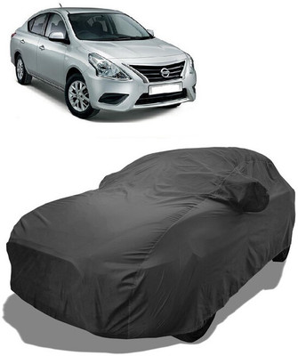 Coxtor Car Cover For Nissan Almera 1.5 SXE (With Mirror Pockets)(Grey)