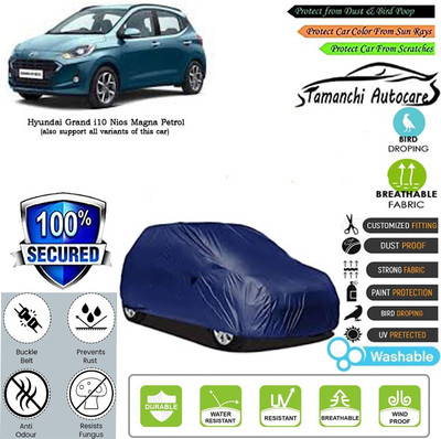 Tamanchi Autocare Car Cover For Hyundai Grand i10 Nios Magna Petrol(Blue)