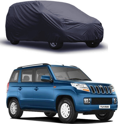 ROYAL AUTO MART Car Cover For Mahindra XUV 500 (Without Mirror Pockets)(Grey)