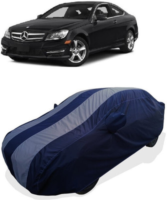 Coxtor Car Cover For Mercedes Benz C-Class C250 (With Mirror Pockets)(Grey)