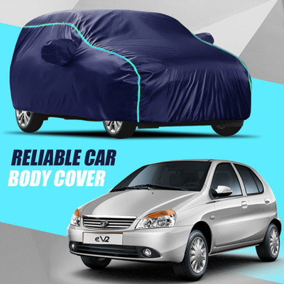 KULTEX Car Cover For Tata Indica V2 (With Mirror Pockets)(Multicolor)
