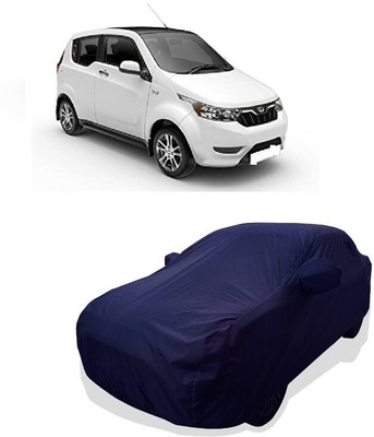 Tricway Car Cover For Mahindra e2oPlus P8 (With Mirror Pockets)(Blue)