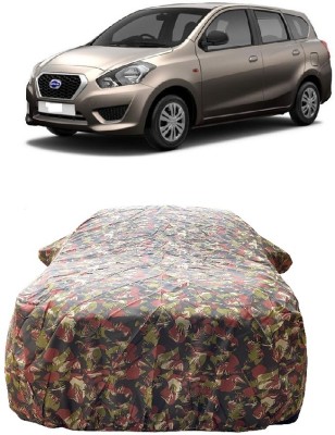 Wegather Car Cover For Datsun GO Plus A EPS (With Mirror Pockets)(Multicolor)