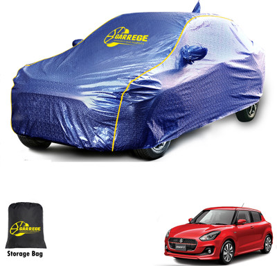 GARREGE Car Cover For Maruti Suzuki Swift (With Mirror Pockets)(Blue, For 2019, 2020, 2021, 2022, 2023, 2024 Models)