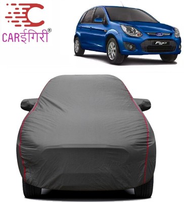 Carigiri Car Cover For Ford Figo (With Mirror Pockets)(Grey, For 2010, 2011, 2012, 2013, 2014, 2015 Models)