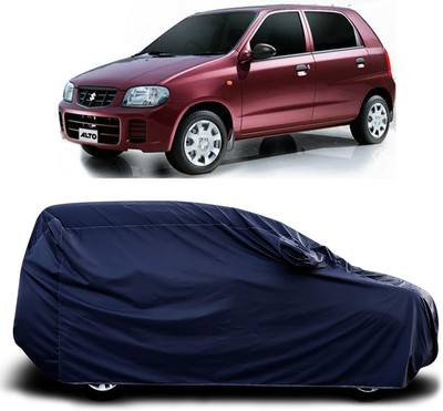 CoverXpert Car Cover For Maruti Suzuki Alto (With Mirror Pockets)(Blue)