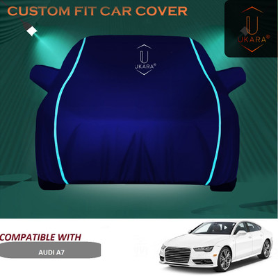 Ukara Car Cover For Audi A7 (With Mirror Pockets)(Blue)