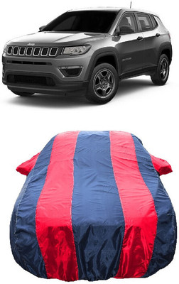 Wegather Car Cover For Jeep Compass 2.0 Bedrock (With Mirror Pockets)(Red)