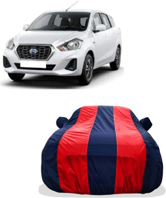 Tricway Car Cover For Datsun Go Plus T Option CVT Petrol (With Mirror Pockets)(Red)