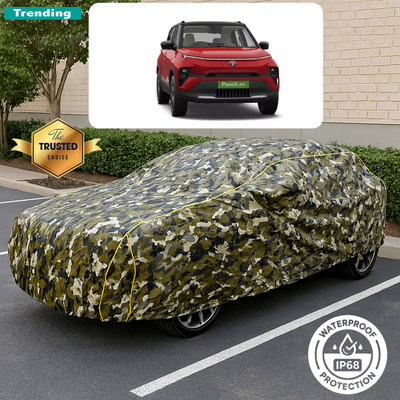 PAGORA Car Cover For Tata Punch EV (With Mirror Pockets)(Multicolor)