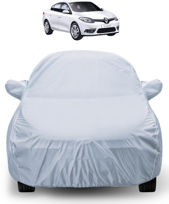 MOCKHE Car Cover For Renault Fluence (With Mirror Pockets)(Silver)