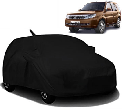 XOCAVO Car Cover For Tata Safari Storme (With Mirror Pockets)(Black)