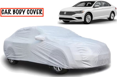 R Rayvin Star Car Cover For Volkswagen Jetta (With Mirror Pockets)(Multicolor)