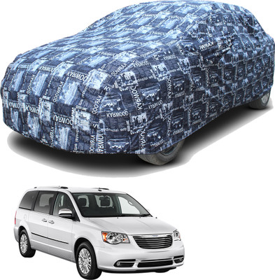 SS FOR YOUR SMART NEEDS Car Cover For Toyota Qualis (With Mirror Pockets)(Blue)