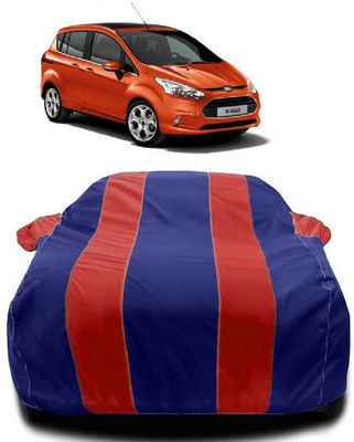 Autoprime Car Cover For Ford B Max (With Mirror Pockets)(Red, Blue)