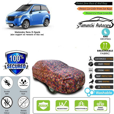 Tamanchi Autocare Car Cover For Mahindra Reva E-Spark(Multicolor)