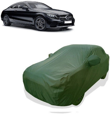 Tricway Car Cover For Mercedes Benz C-Class C200 (With Mirror Pockets)(Green)