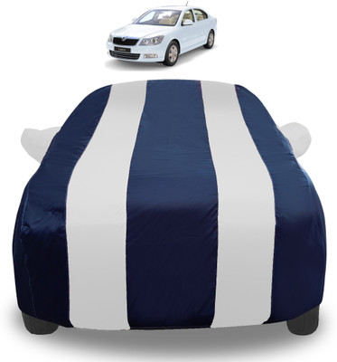 Auto Hub Car Cover For Skoda Laura (With Mirror Pockets)(Silver)
