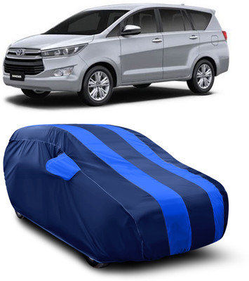 AOXM Car Cover For Toyota Innova (With Mirror Pockets)(Blue)
