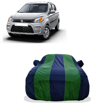 Tricway Car Cover For Maruti Suzuki Alto 800 (With Mirror Pockets)(Green)