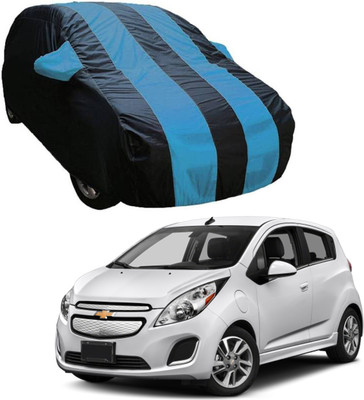 ABS AUTO TREND Car Cover For Chevrolet Spark (With Mirror Pockets)(Multicolor)