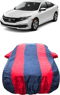 Wegather Car Cover For Honda Civic(Red)