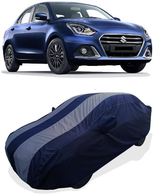 Coxtor Car Cover For Maruti Suzuki Swift Dzire (With Mirror Pockets)(Grey)