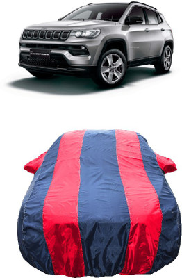 Wegather Car Cover For Jeep Compass 1.4 Limited Petrol(Red)