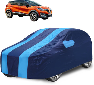 Caronix Car Cover For Renault Captur (With Mirror Pockets)(Blue)