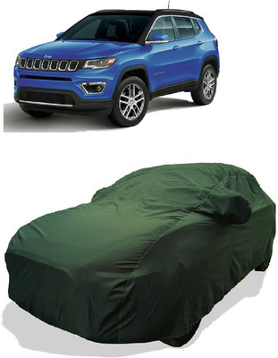 Coxtor Car Cover For Jeep Compass 1.4 Limited Option (With Mirror Pockets)(Gold)