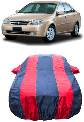 Wegather Car Cover For Chevrolet Optra Elite (With Mirror Pockets)(Red)