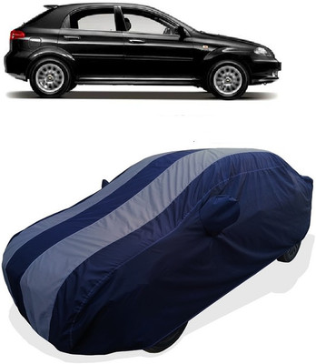 Coxtor Car Cover For Chevrolet Optra SRV 1.6 (With Mirror Pockets)(Grey)
