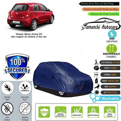 Tamanchi Autocare Car Cover For Nissan Micra Active XV(Blue)
