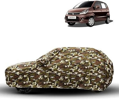High Life Car Cover For Maruti Suzuki Zen Estilo (With Mirror Pockets)(Green)
