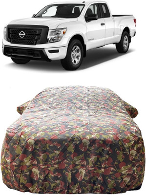 Wegather Car Cover For Nissan Titan (With Mirror Pockets)(Multicolor)