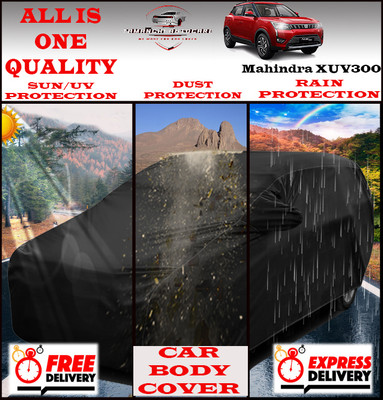Tamanchi Autocare Car Cover For Mahindra XUV 300(Black)