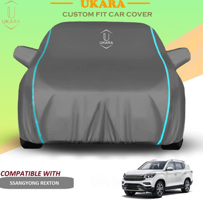 Ukara Car Cover For SsangYong Rexton (With Mirror Pockets)(Grey)