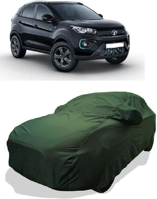 QLAX Car Cover For Maruti Nexon EV XZ Plus (With Mirror Pockets)(Green)